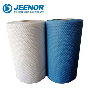 Ipari száraz törlőkendő a tekercsben